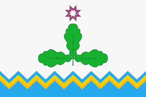 Флаг: Чебоксарский муниципальный округ